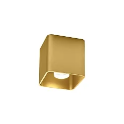 LED Deckenleuchte DOCUS CEILING SURFACE 1.0, IP20, 1-flammig, 8W 2700K, CRi >90, dimmbar, gold