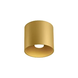 LED Deckenleuchte RAY CEILING SURFACE 1.0, IP20, 1-flammig, 8W 3000K, CRi >90, dimmbar, gold