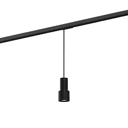 1-phase pendant luminaire ODREY ON TRACK 1.1 incl. 1-phase adapter GU10 IP20, black matt