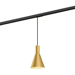 1-phase pendant luminaire ODREY ON TRACK 1.4 incl. 1-phase adapter GU10 IP20, gold