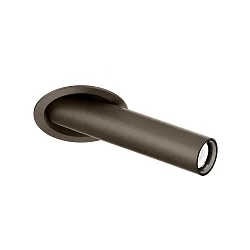 recessed spotlight MATCH SNEAK 1.0 swivelling IP20, bronze