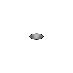 LED Einbaustrahler MATCH POINT TRIMLESS CEILING REC 1.0 LED 3000K B 5W 250mA 18V CRI90, schwarz matt