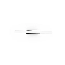 LED Wandleuchte LARRA OPAL 1.0, S14d, 7W, IP20, 2700K, 700lm, schwarz