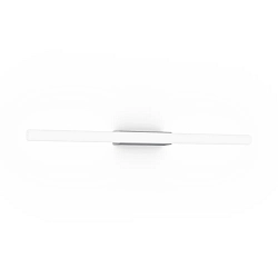 wall luminaire LARRA OPAL 2.0 S14d IP20, brushed aluminium dimmable