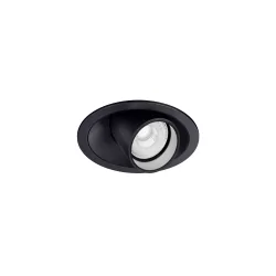 LED Einbaustrahler QITO CEILING 1.0, IP20, 250mA (exkl. BG), 5W 3000K 440lm 31°, CRi>90, kardanisch, gunmetal
