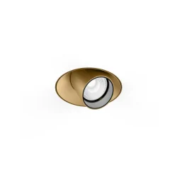 LED Einbaustrahler QITO CEILING TRIMLESS 1.0, IP20, 250mA (exkl. BG), 5W 3000K 440lm 31°, CRi>90, kardanisch, Champagner