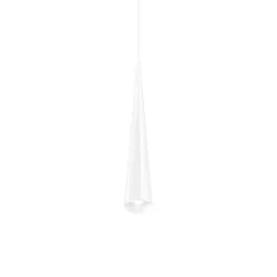 LED Pendant luminaire CONE 1.0, 8W 2700K 480lm 36°, CRi >90, dimmable, white