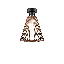Deckenleuchte WIRO 1.0 CONE CEILING SURF E27 V max. 60W T30-225 220-240VAC, rost