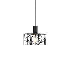 Shade WIRO 2.0 CAGE, lacquered steel, without suspension + lamp, black