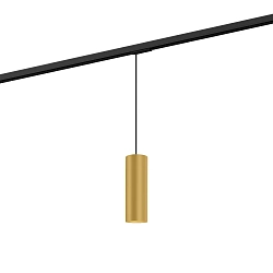 Pendant luminaire RAY 2.0 PAR 16 for 1-phase tracks, GU10 max. 12W, gold