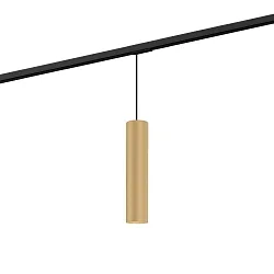 1-phase pendant luminaire RAY SUSP ON TRACK 1-PHASE 3.0 PAR16 GU10 IP20, champagner dimmable