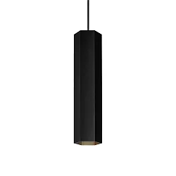 LED Pendant luminaire HEXO MULTI 3.0, 6W 1800-2850K, CRi >95, without canopy, black