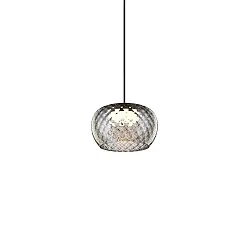 pendant luminaire WETRO 1.0 1 flame Dim-To-Warm IP20, smoky colour dimmable