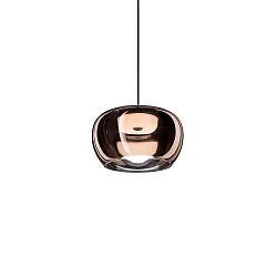 pendant luminaire WETRO 2.0 1 flame Dim-To-Warm IP20, copper dimmable