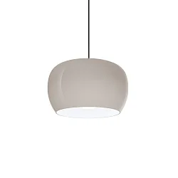 pendant luminaire WETRO 3.0 1 flame, Dim-To-Warm IP20, taupe, white dimmable