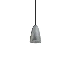 pendant luminaire COZY CONE 1.0 IP20, sanded aluminium