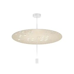 pendant luminaire SHEDDA FRACTAL 2.0 IP20, silk grey dimmable
