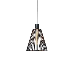 Shade WIRO 1.0 CONE, lacquered steel, without suspension + lamp, black
