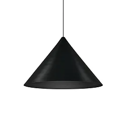 LED Design-Pendelleuchte DINOR 2.0, Ø 57cm, 11W 1800-2850K, dim-to-warm, schwarz