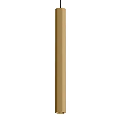 pendant luminaire HEXO SUSPENDED MINI 5.0 GU10 IP20, champagner
