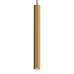 LED Pendelleuchte HEXO SUSPENDED MINI 5.0, 5,5W, IP20, 3000K, 565lm, champagner