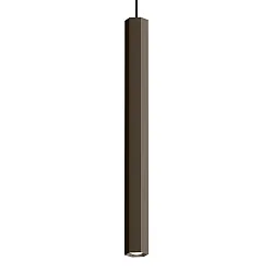 LED Pendelleuchte HEXO SUSPENDED MINI 5.0, 5,5W, IP20, 3000K, 565lm, bronze