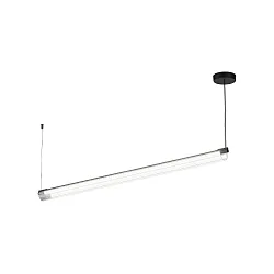 pendant luminaire FINELLE 1.0 with diffuser IP20, black matt dimmable