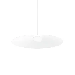 pendant luminaire CLEA 3.0 - Ø 70CM round, direct / indirect IP20, white matt dimmable