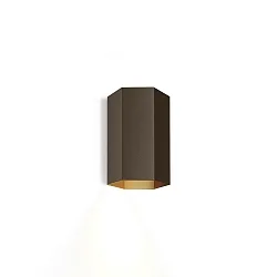 Wandleuchte HEXO MINI 1.0 PAR16, 1-flammig, Up or Down, GU10 max. 12W, bronze