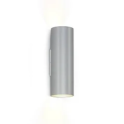 Wandleuchte RAY MINI 2.0 - PAR16, 2-flammig, Up & Down, 2x GU10 max. 12W, aluminium
