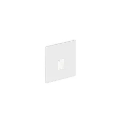 LED Wandeinbauleuchte STRIPE WALL REC 0.7 LED 3000K W 1/2W 350/700mA 3V CRI80, weiß matt