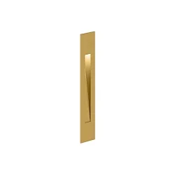 LED Wandeinbauleuchte STRIPE WALL REC 2.2 LED 3000K G 1/2W 350/700mA 3V CRI80, gold