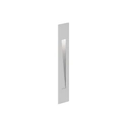 LED Wandeinbauleuchte STRIPE WALL REC 2.2 LED 3000K L 1/2W 350/700mA 3V CRI80, alu gebürstet