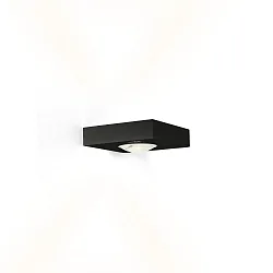 LED Wall luminaire LEENS 2.0, 2-sided, 2x 4W 3000K, CRi >90, dimmable, black