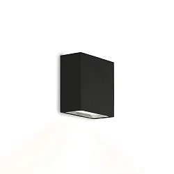 LED Wall luminaire CENTRAL 1.0, up or down, 8W 3000K, CRi >90, dimmable, black