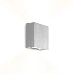 LED Wandleuchte CENTRAL 2.0, Up&Down, CRi >90, dimmbar, 8W 2700K, aluminium gebürstet