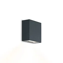 LED Außenwandleuchte CENTRAL 1.0, IP65, Up or Down, 8W 3000K, CRi >90, dimmbar, Anthrazit
