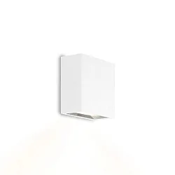 LED Außenwandleuchte CENTRAL 1.0, IP65, Up or Down, 8W 3000K, CRi >90, dimmbar, Weiß
