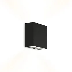 LED Außenwandleuchte CENTRAL 2.0, IP65, Up&Down, 8W 3000K, CRi >90, dimmbar, Schwarz