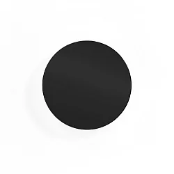 LED Wandleuchte MILES 2.0 ROUND, indirekt, Ø 19cm, 8W 3000K, CRi >90, dimmbar, schwarz