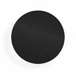LED Wandleuchte MILES 3.0 ROUND, indirekt, Ø 26cm, 8W 2700K, CRi >90, dimmbar, schwarz
