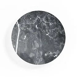 LED Wandleuchte MILES 3.0 ROUND, indirekt, Ø 26cm, 8W 2700K, CRi >90, dimmbar, Marmor schwarz