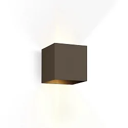 Wall luminaire BOX 1.0 QT14, Up&Down, G9 max. 75W, bronze