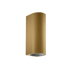 LED Wandleuchte TRACE WALL SURF 2.0 LED 3000K H 2x8W 220-240VAC DIM CRI90, champagner, schwarz matt