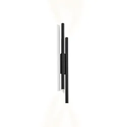 LED Wandleuchte TRACE SLIM WALL SURF 2.0 LED 2700K B 4x6W 220-240VAC DIM CRI90, schwarz matt
