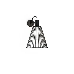 Wandleuchte WIRO 1.0 CONE WALL SURF E27 B max. 25W T30-225 220-240VAC, schwarz