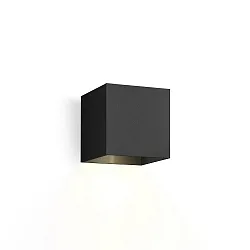 wall luminaire BOX WALL SURF 1.0 IP20, black matt dimmable