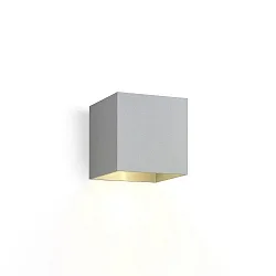 LED Wall luminaire BOX 1.0, up or down, 6W 1800-2850K 400lm, dimmable, aluminum