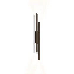 LED Akzent-Wandstrahler MATCH 4.0, IP20, Up/ Down, 230V, 23W 2700K 1660lm 23°, CRI90, dimmbar, Bronze gebürstet