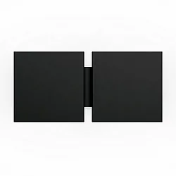 wall luminaire CG SQUARE 2G BIG E27 IP20, black matt